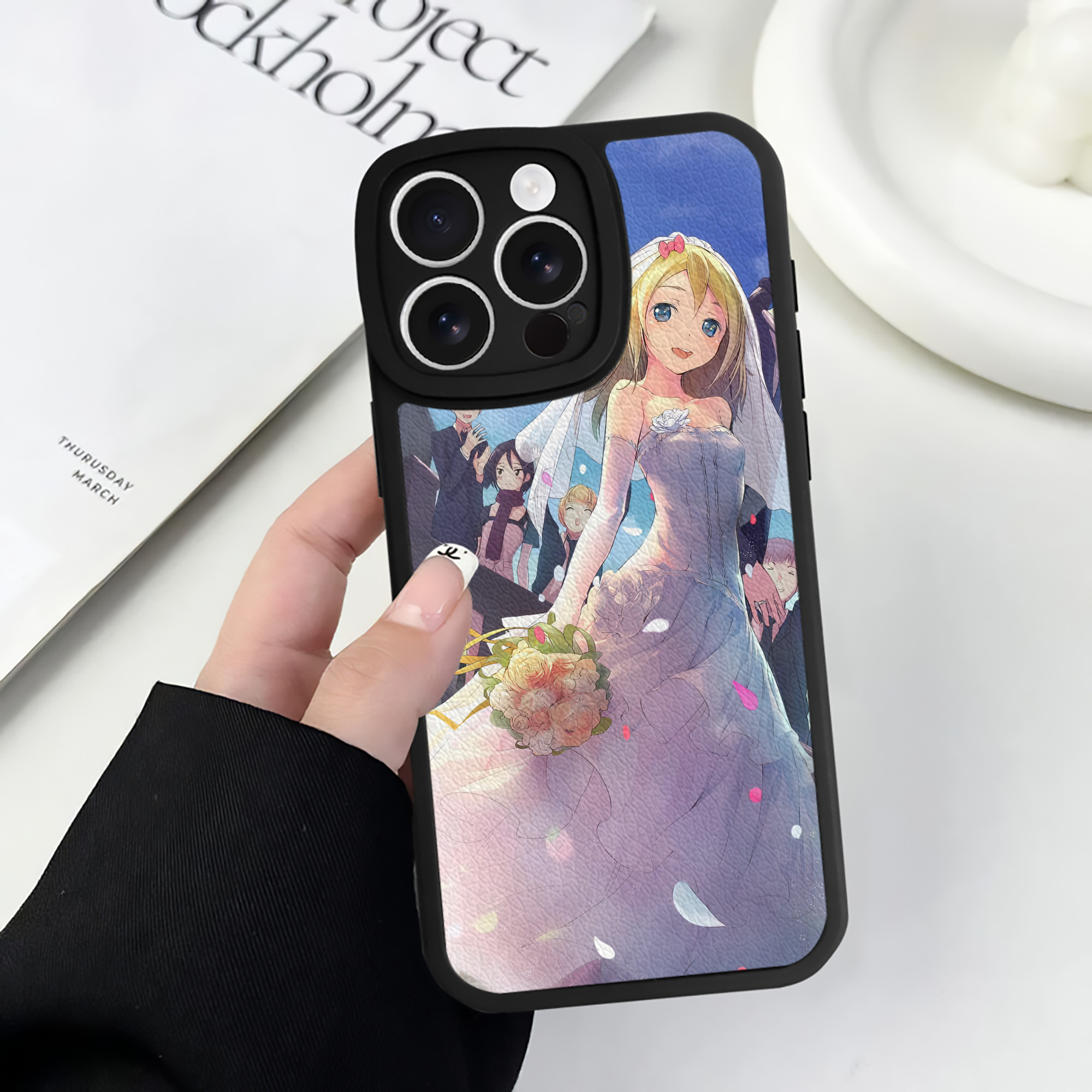 （画像用） 進撃の巨人 Attack on Titan 【iPhone 16シリーズ対応】シリコンスマホケース（レザー調） 材質：シリコン